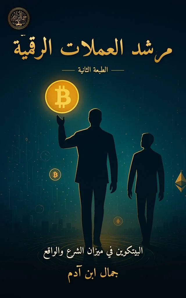 غلاف كتاب مرشد العملات الرقميّة، الطبعة الثانية، لجمال ابن آدم